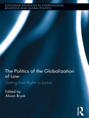 cover image of The Politics of the Globalization of Law